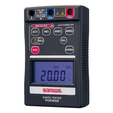 Sanwa Portable Digital Earth Tester PDR4000